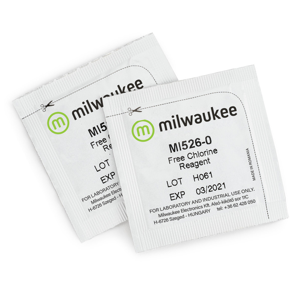 Milwaukee MI526-100 Powder Reagents for Free Chlorine Photometer