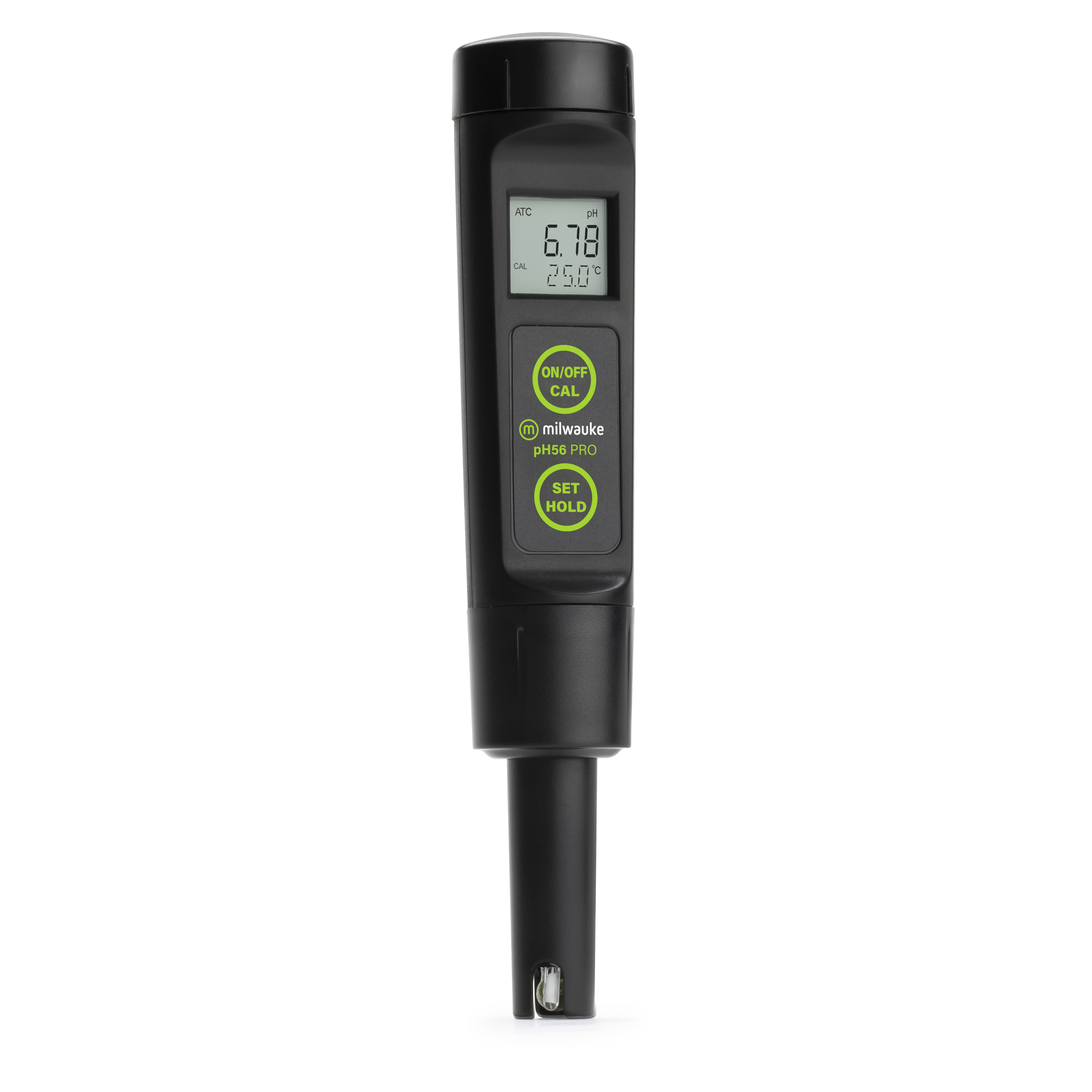 Milwaukee PH56 PRO Waterproof 2-in-1 pH/Temp  Tester with Replaceable Probe