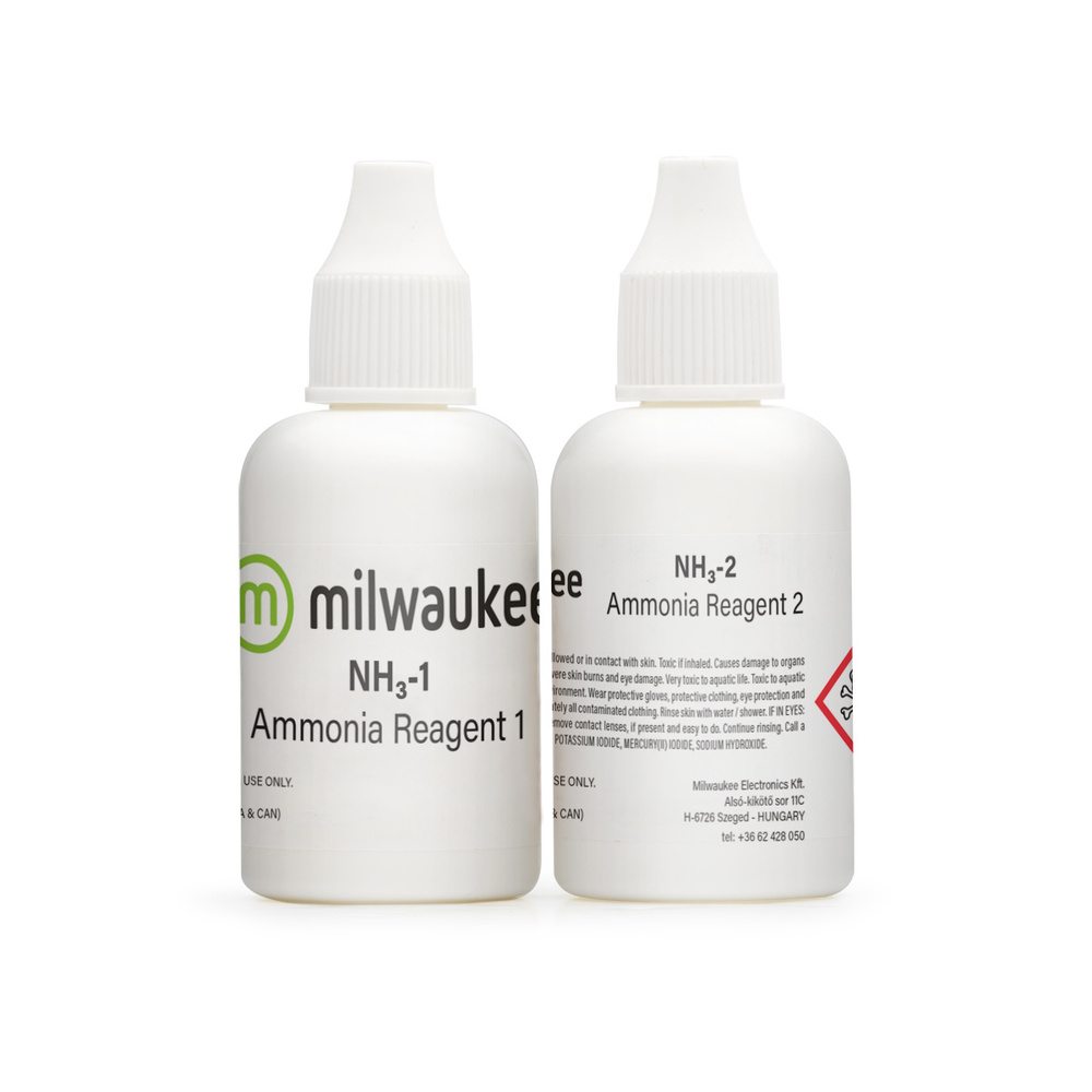 Milwaukee MI505-100 Reagents for Ammonia Mid-Range Photometer