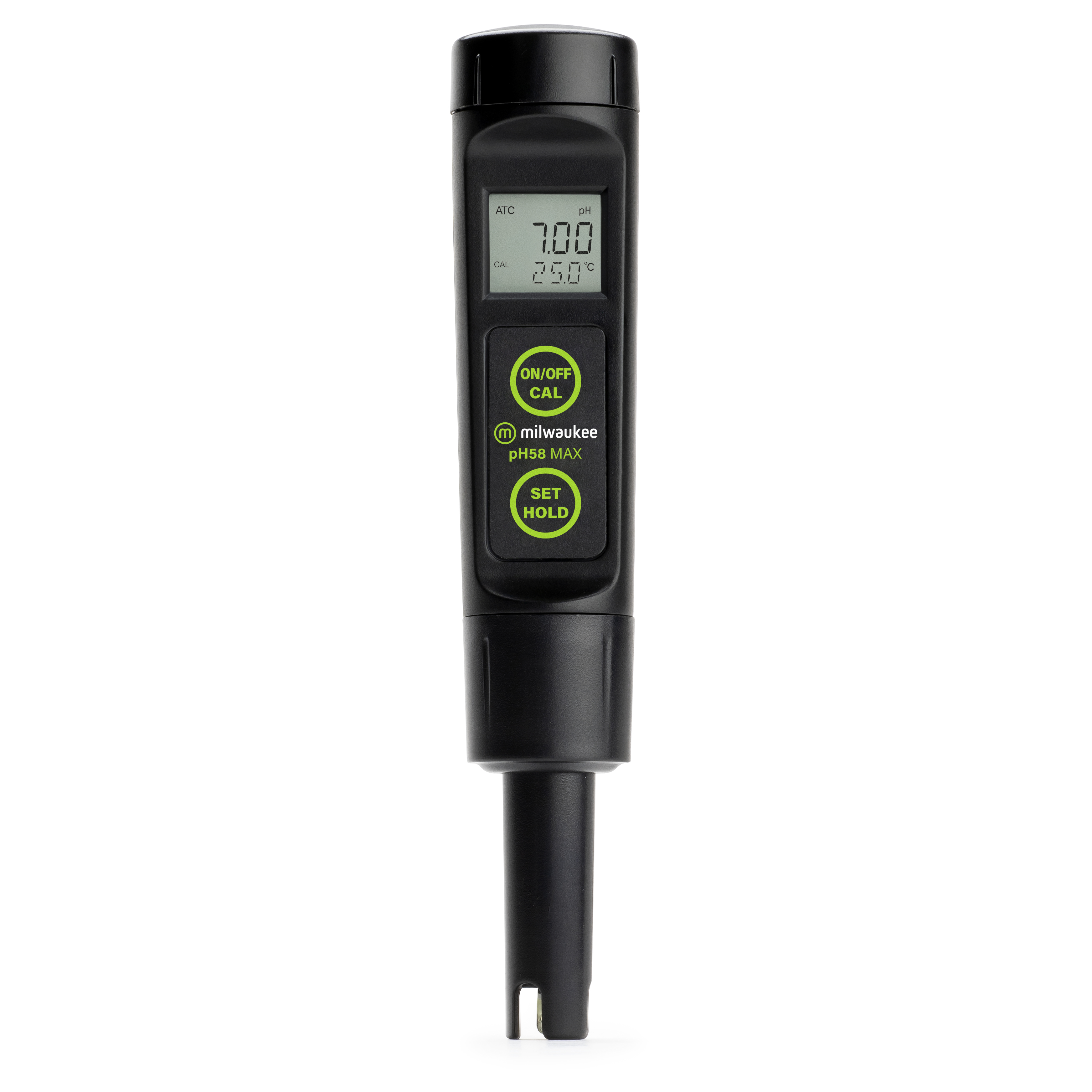 Milwaukee pH58 MAX Waterproof 3-in-1 pH/ORP/Temp Tester with Replaceable Probe