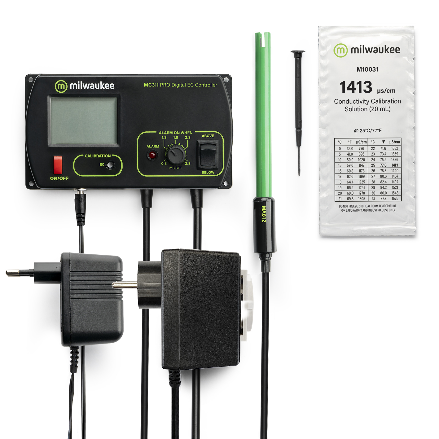 Milwaukee MC745 PRO Conductivity (EC) Controller and Pump Kits