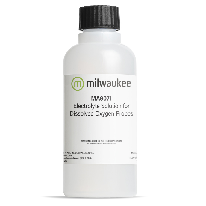 Milwaukee MA9071 Oxygen Electrolyte Solution