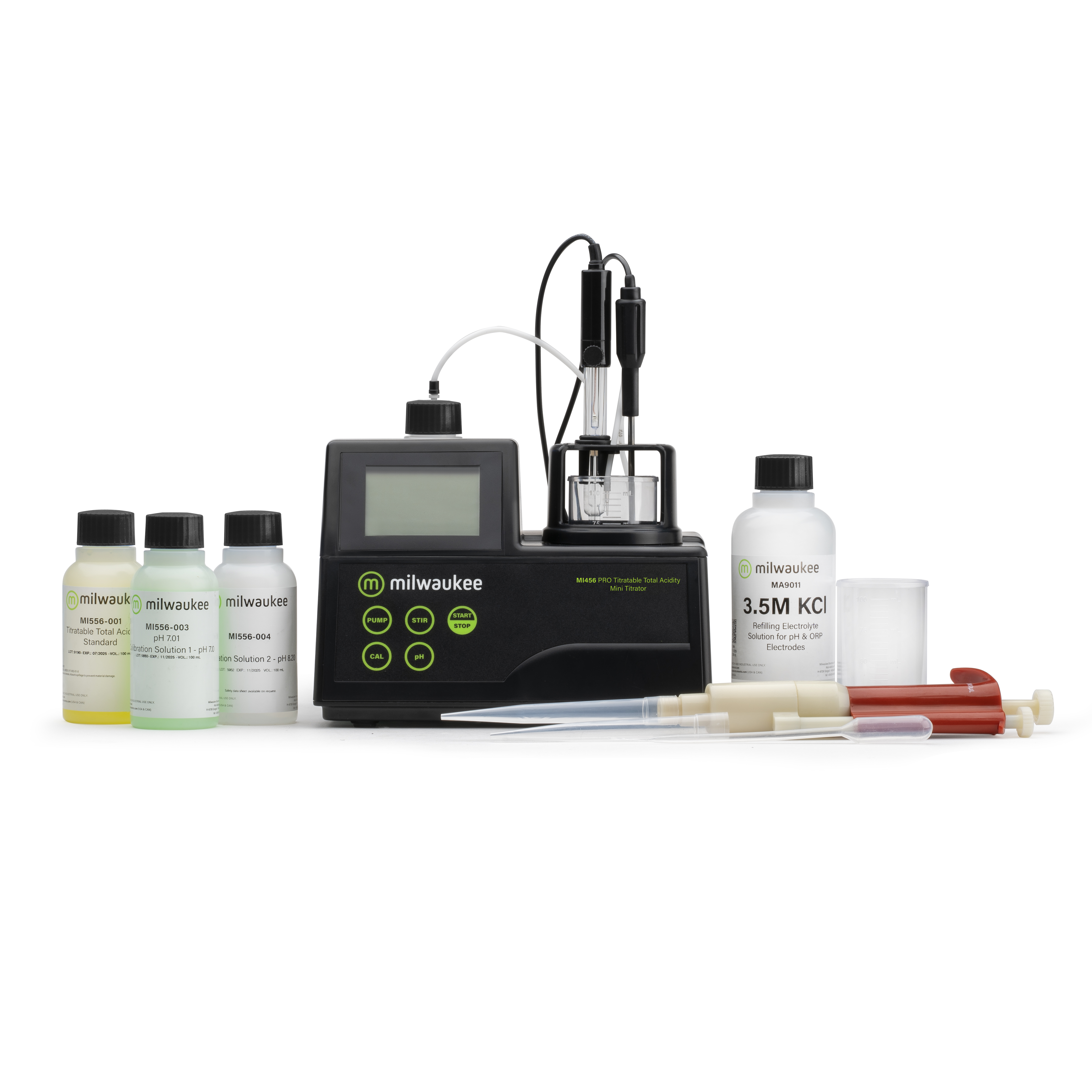 Milwaukee MI456 PRO Mini Titrator for Titratable Acidity in Wine