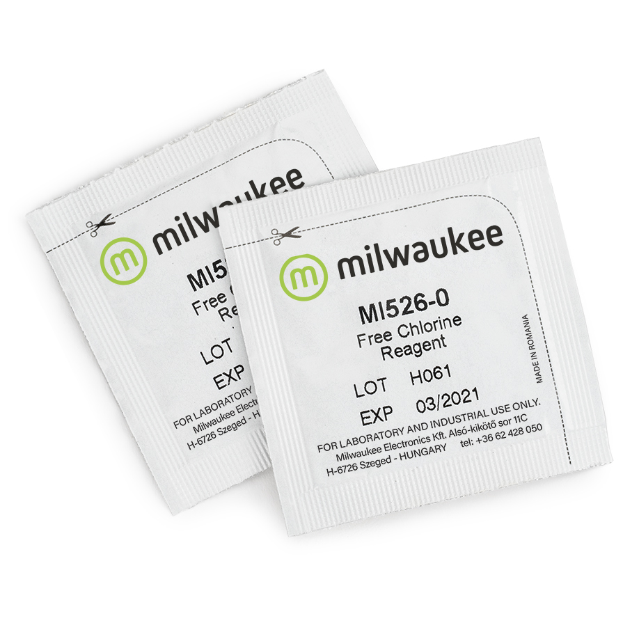 Milwaukee MI526-25 Powder Reagents for Free Chlorine Photometer