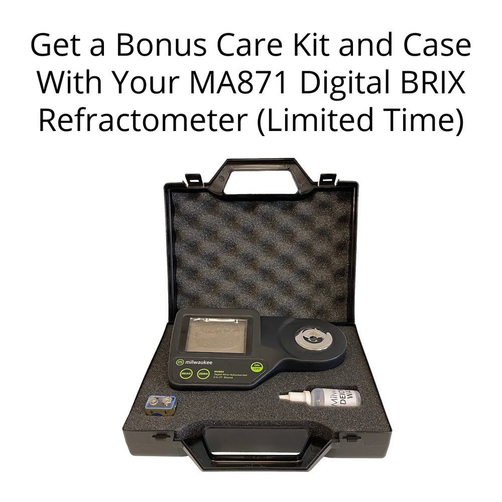 Milwaukee MA871 Digital Brix Refractometer