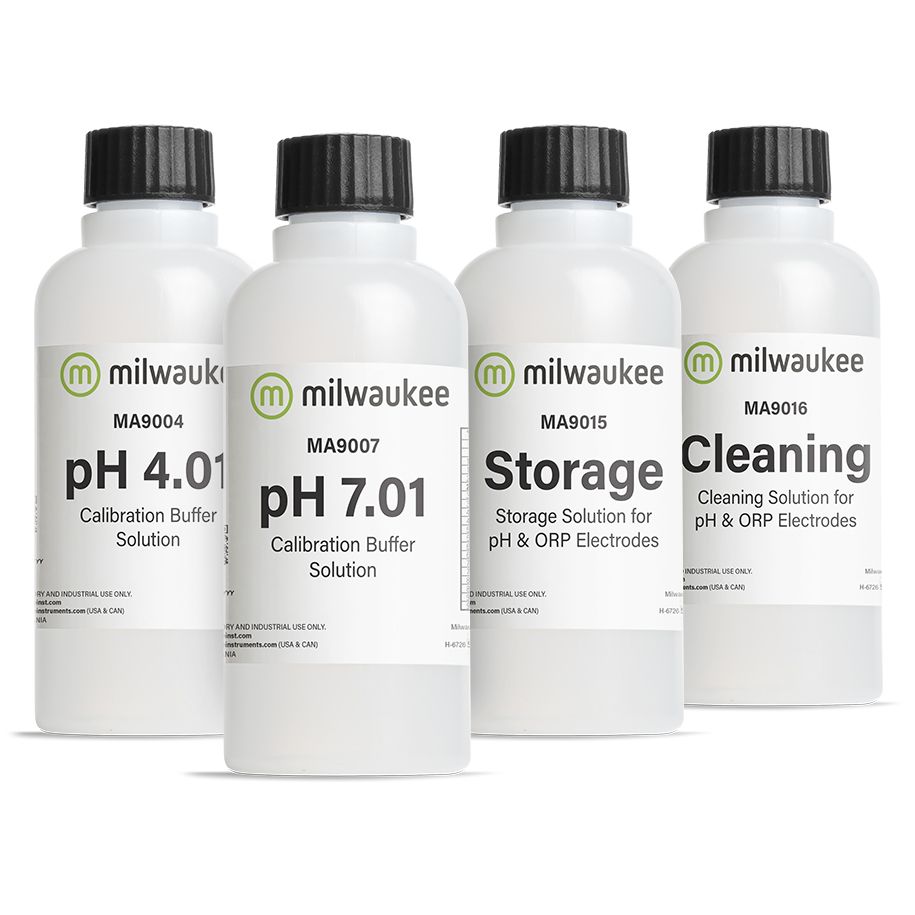 Milwaukee PH-START Starter Solution Kit for pH Meters and Testers | PH ...